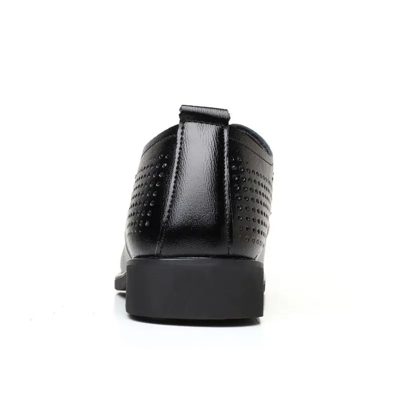 TAOFFEN/Простые Летние Для мужчин Лепнина Повседневная кожаная обувь дышащая на