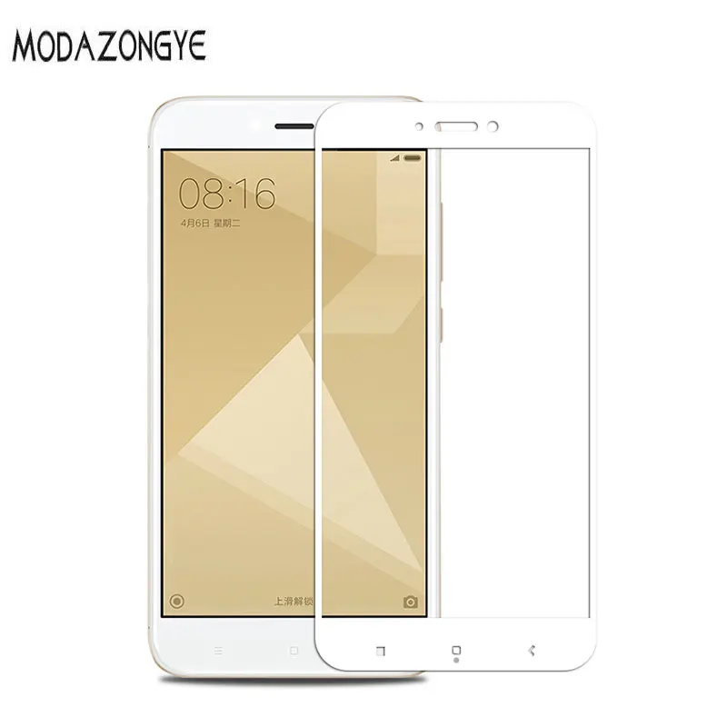 Полное покрытие Xiaomi Redmi 4X Pro закаленное стекло пленка для 4 X Prime Защитное экрана 5 0