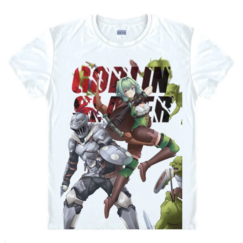 Футболка Coolprint Goblin Slayer Goburin Sureiya Priestess Onna Shinkan Повседневная футболка Премиум с