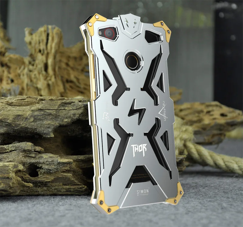 Саймон ZTE Nubia Z11 мини S металлический корпус Панцири Тор Ironman Алюминий