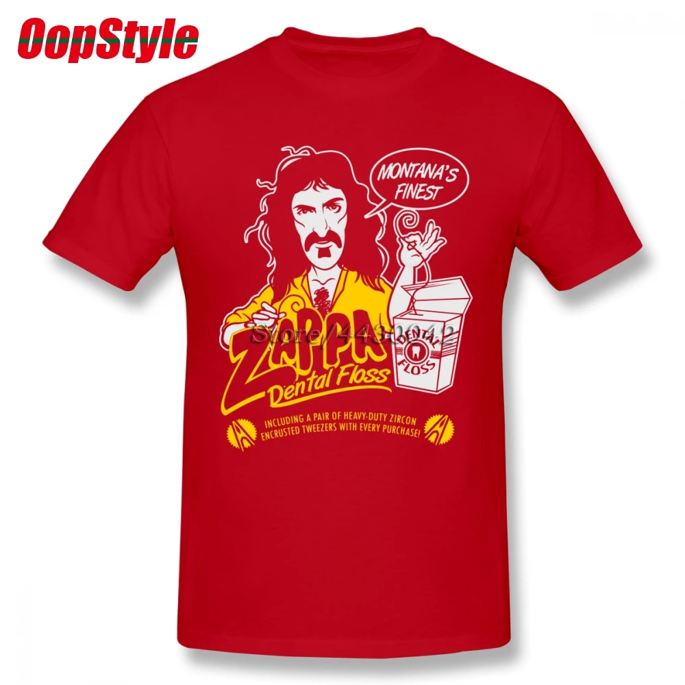Frank Zappa T-shirt For Men Dropshipping Summer Short Sleeve Cotton Plus Size Custom Team Tee 4XL 5XL 6XL | Мужская одежда