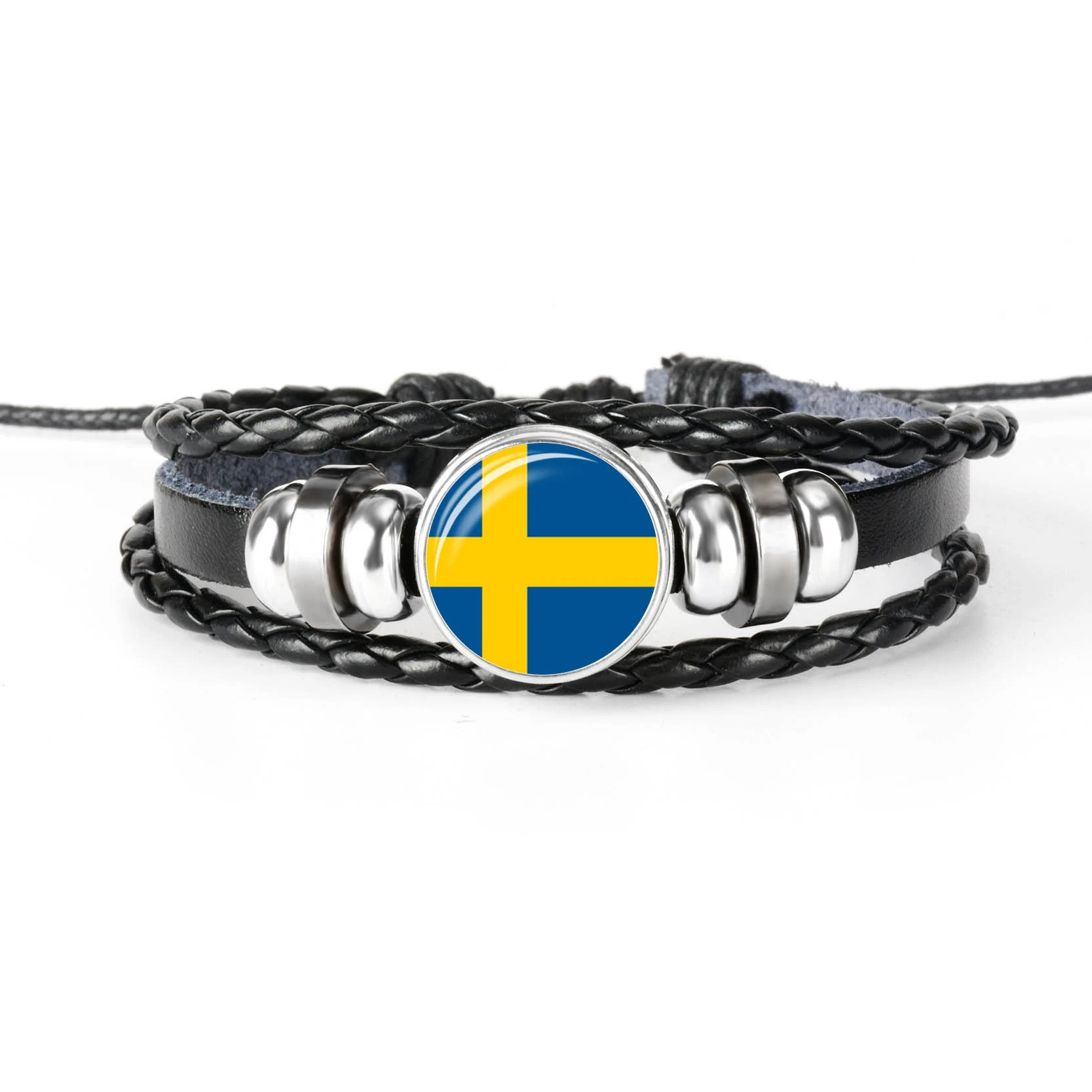 FINLAND NORWAY Швеция Дания Северная Европа Национальный флаг браслет для мужчин и