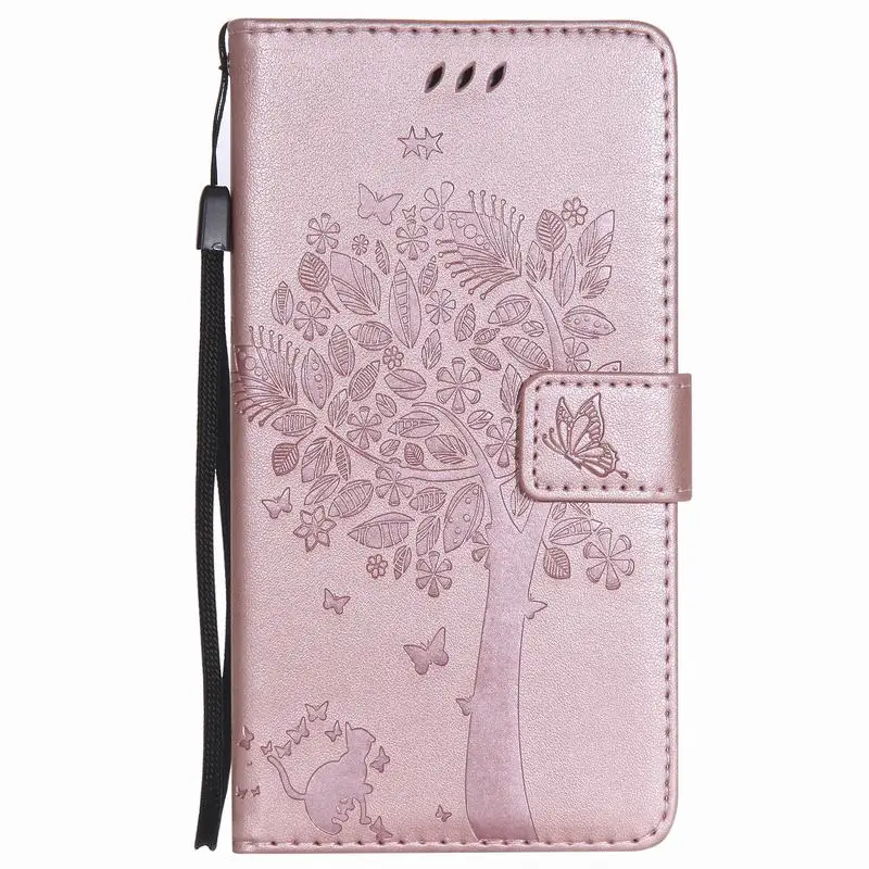 Для samsung Galaxy Note 4 Чехол Кожаный тисненый кошелек чехол для телефона samsung Note 4 чехол и чехлы для samsung Galaxy Note 4 Чехол - Цвет: Rose Gold