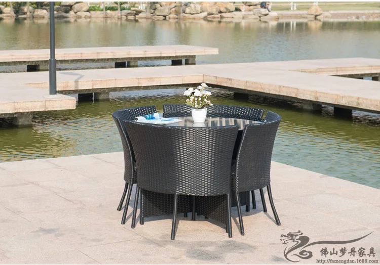 Уличная мебель садовый столик из ротанга и кресла для набора LT10|rattan table|rattan tables and