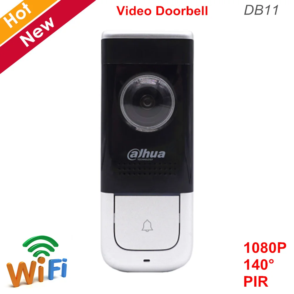 Dahua WiFi видео дверной звонок DB11 HD 1080P 140 градусов PIR Обнаружение облако разговора и