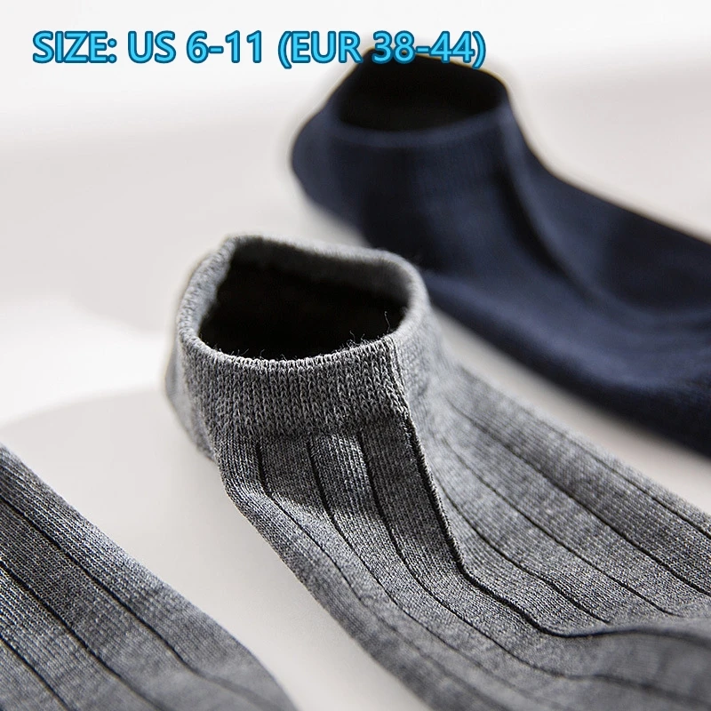 1pair Fashion Men Loafer Boat Invisible Socks No Show Low Cut Soft Breathable Cotton Short | Мужская одежда