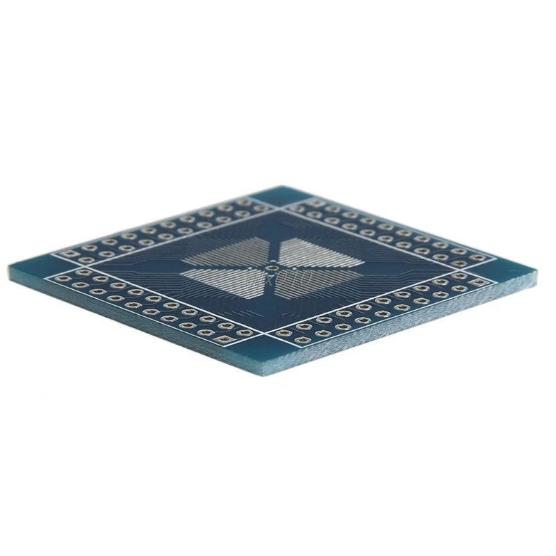 QFN/QFP/TQFP/LQFP 16 80 Pin PCB двухсторонняя пластина 0 5 мм шаг к Dip адаптеру Apr Оптовая и