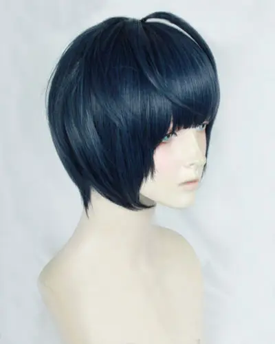 Аниме P5 Persona 5 Tae Takemi костюм для косплея короткие синие черные смешанные женские