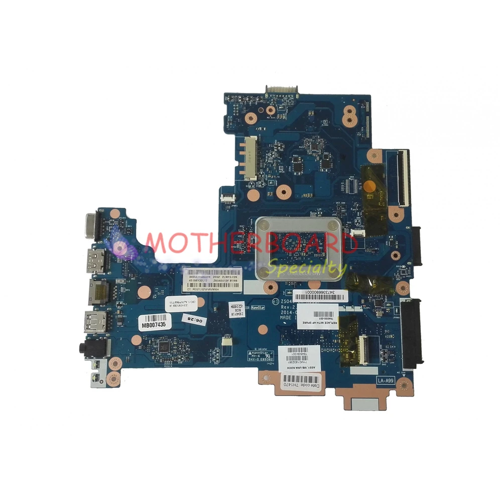 Vieruodis для HP 14 R 240 G3 Материнская плата ноутбука W/N2830 CPU 764050 001 ZSO40 LA A995P
