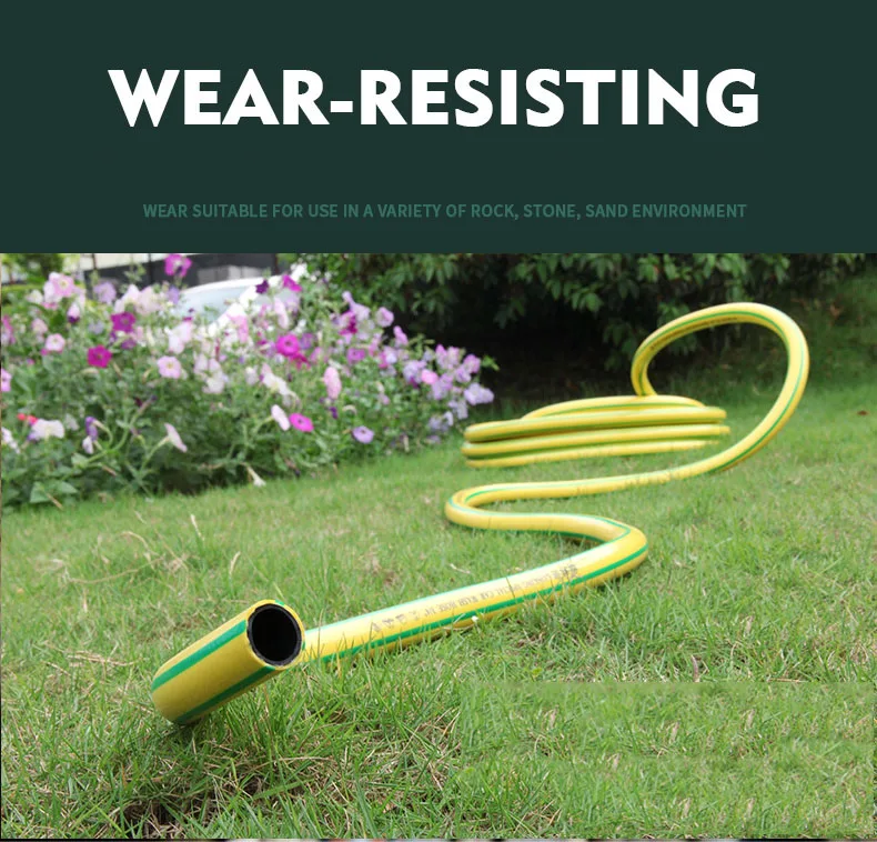3/4 inch garden water hose antifreeze pipe irrigation agricultural PVC rubber steady soft wear resisting larger size | Дом и сад