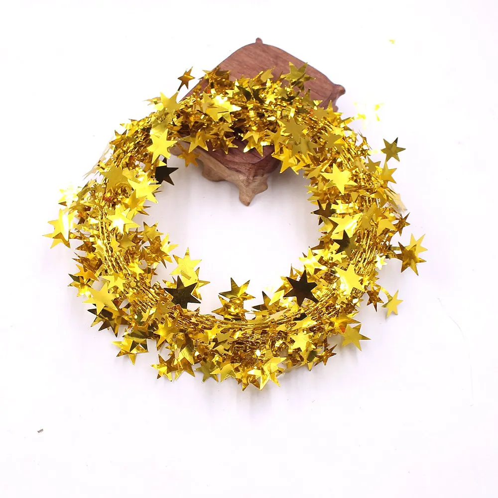 7 м/объем искусственная железная проволока звезда цветок лоза свадебное
