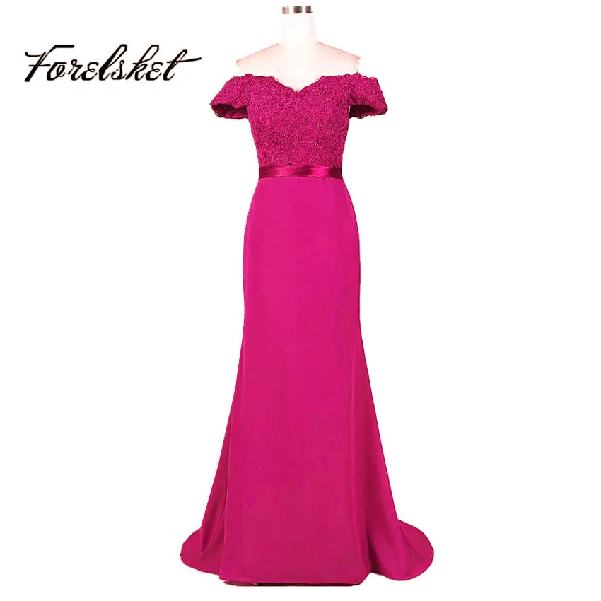 Темно фиолетовые мятно Зеленые Блестки Русалка платья подружки невесты 2019 лодка