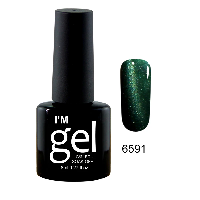 Verntion праймер 3D кошачий глаз блеск УФ светодиодный Гель-лак насыщенный гель лак