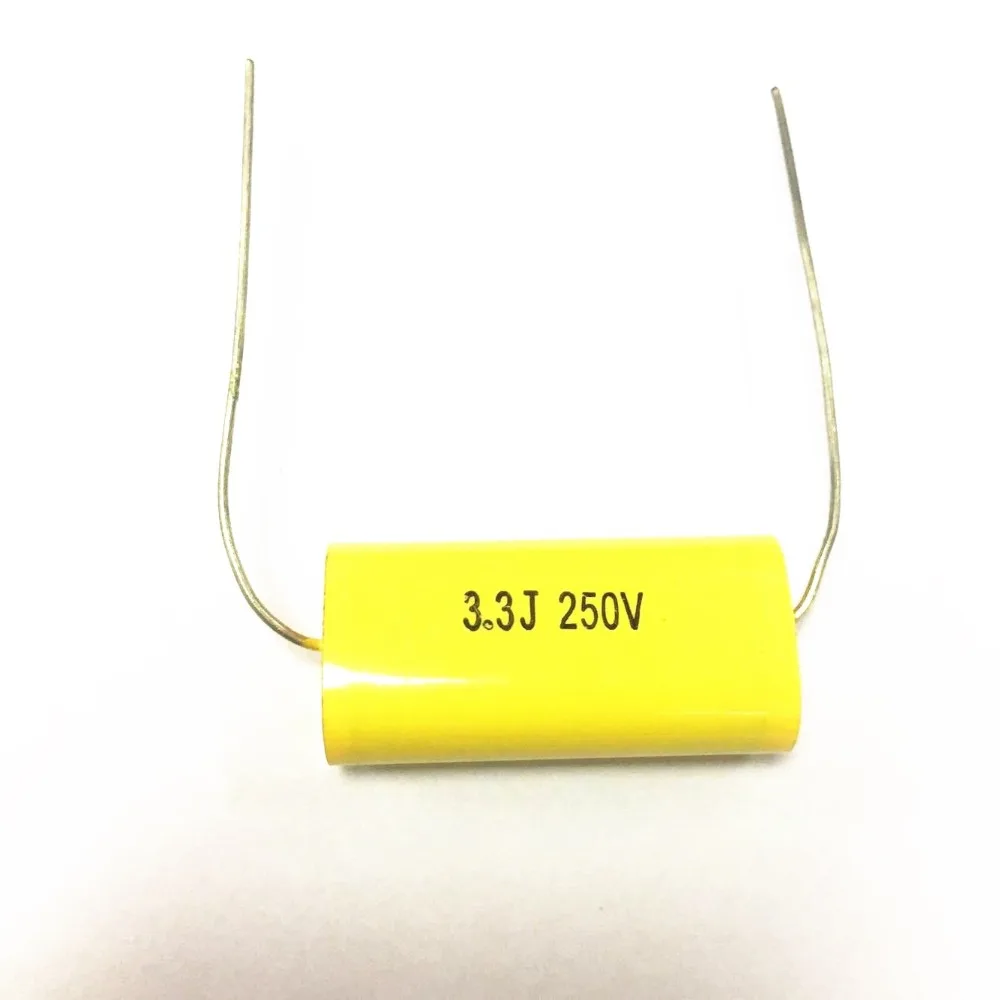 10 шт. полипропиленовый конденсатор 3 мкФ 250 В осевой аудио в мкФ|capacitor axial|polypropylene