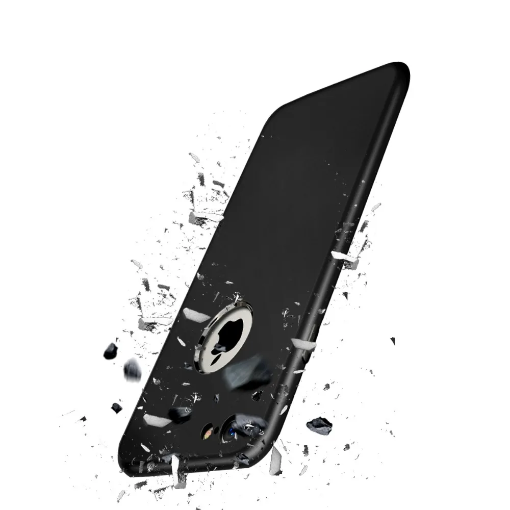Роскошный 360 градусов полный чехол для iPhone 5 S SE X силиконовый мягкий TPU 6 6s 7 8 plus fundas