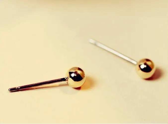 Корейский Новый изделия Золотая рыбка Морская звезда из трех частей серьги милые