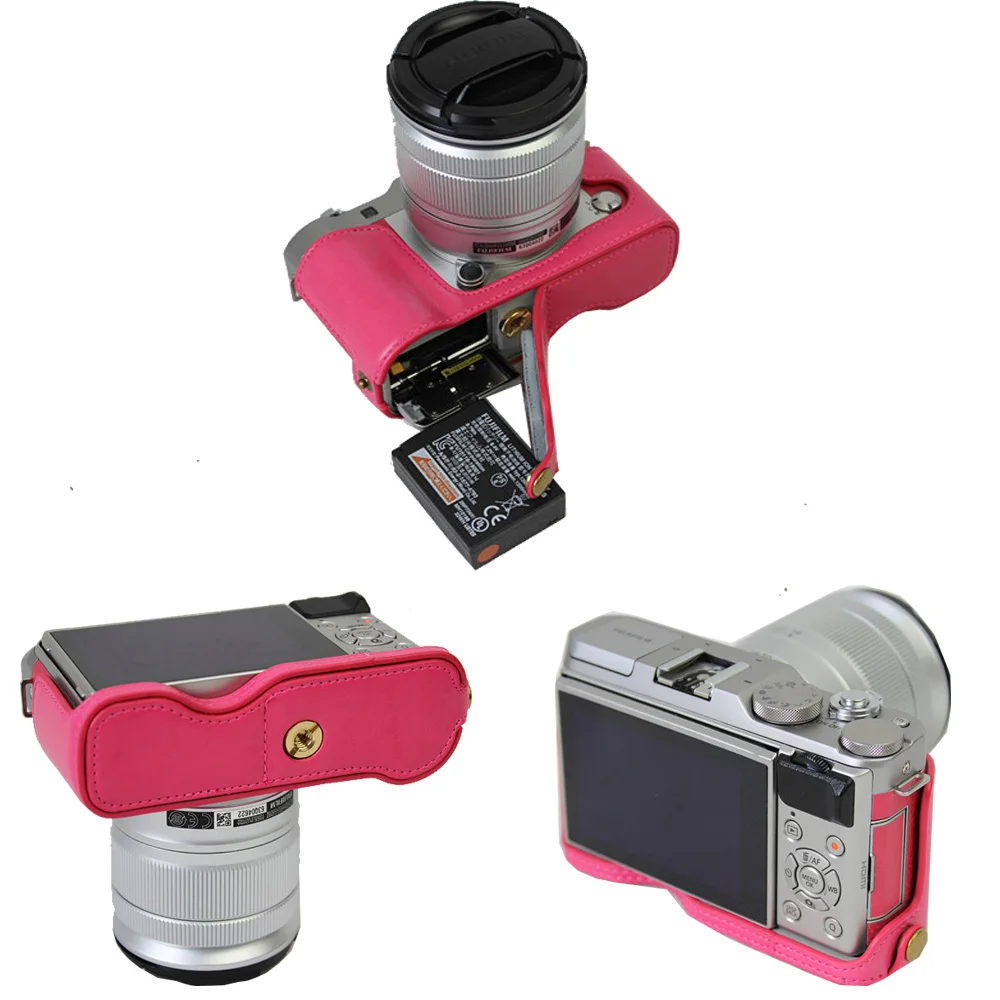 Новый Винтажный чехол из искусственной кожи для видеокамеры Fujifilm Fuji XA3 XA 3 XA10