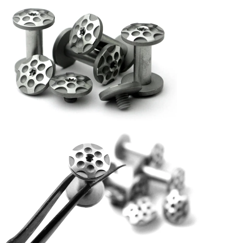 

Knife Screw EDC DIY Slingshot Bullet Nest pattern inner hexagon Handmade Knife Handle rivet screw