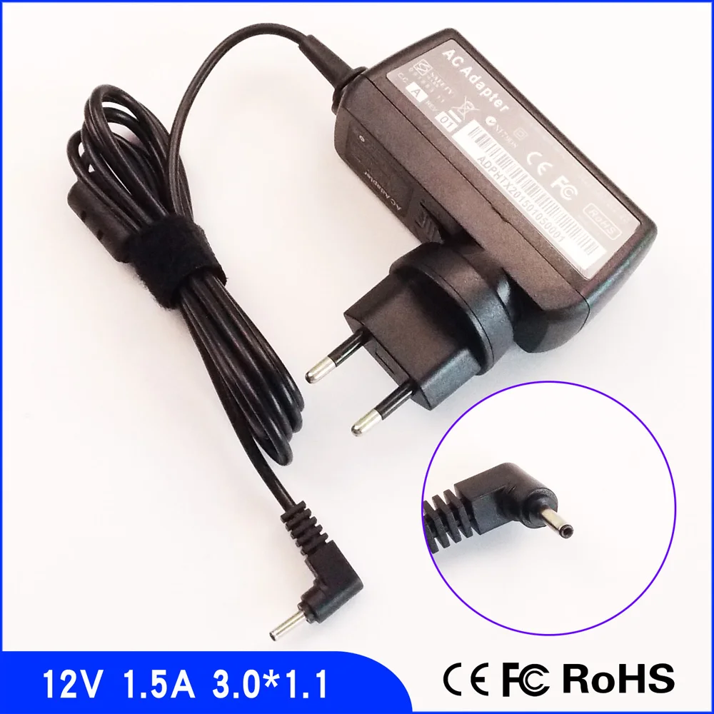 

12V 1.5A 18W Tablet AC Adapter Charger Power For Gateway Tab TP A60 PSA18R-120P & For MSI WindPad 110W-014US 110W-224US