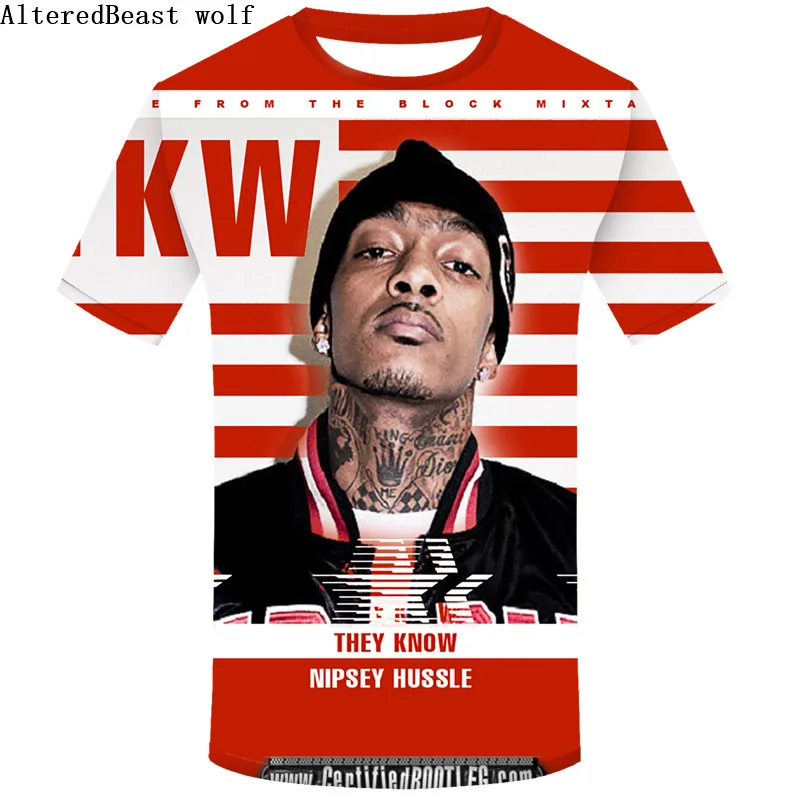 DMY648 Хип Хоп мода Nipsey Hussle 3D летние Harajuku мужские футболки с короткими рукавами Мужская Уличная одежда для мужчин - Цвет: DMY648