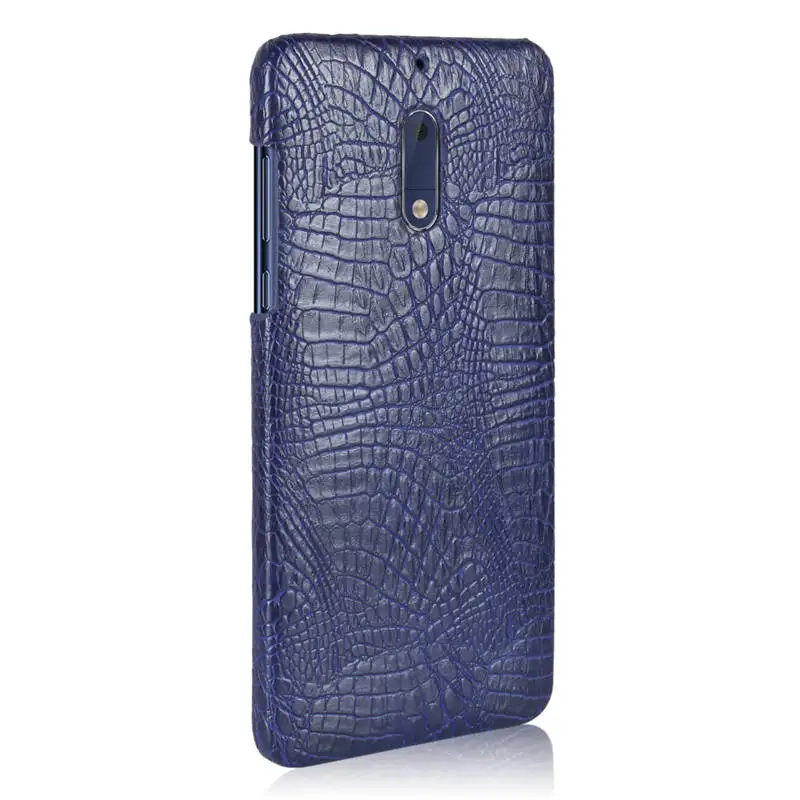 Для Nokia5 TA-1053 TA-1024 чехол Обложка на заднюю панель из искусственной кожи для