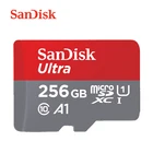 Карта памяти microSDXC, SanDisk Ultra, micro SD, класс 10, A1 128, UHS-I ГБ, 200 ГБ, 32 ГБ, 16 ГБ