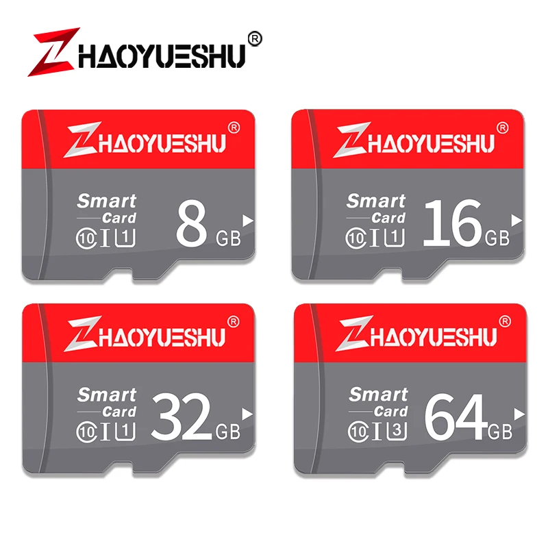 Новейшие карты памяти Micro SD карты 32 ГБ 16 ГБ 8 ГБ Мини карта памяти TF Micro sd 64 Гб класс 10 Флэш-карта памяти с адаптером