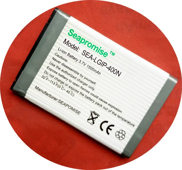 Freeshippig 5 шт. LGIP 400N LGIP400N аккумулятор для мобильного телефона GX500.GM750 GT540 GT500S p505 p506 C LW690