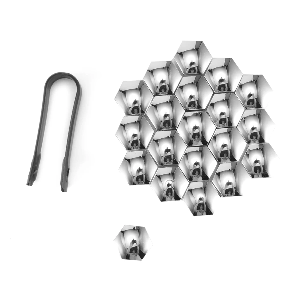 20 шт. Чехлы для гайки крепления колеса автомобиля Универсальные винты ступицы