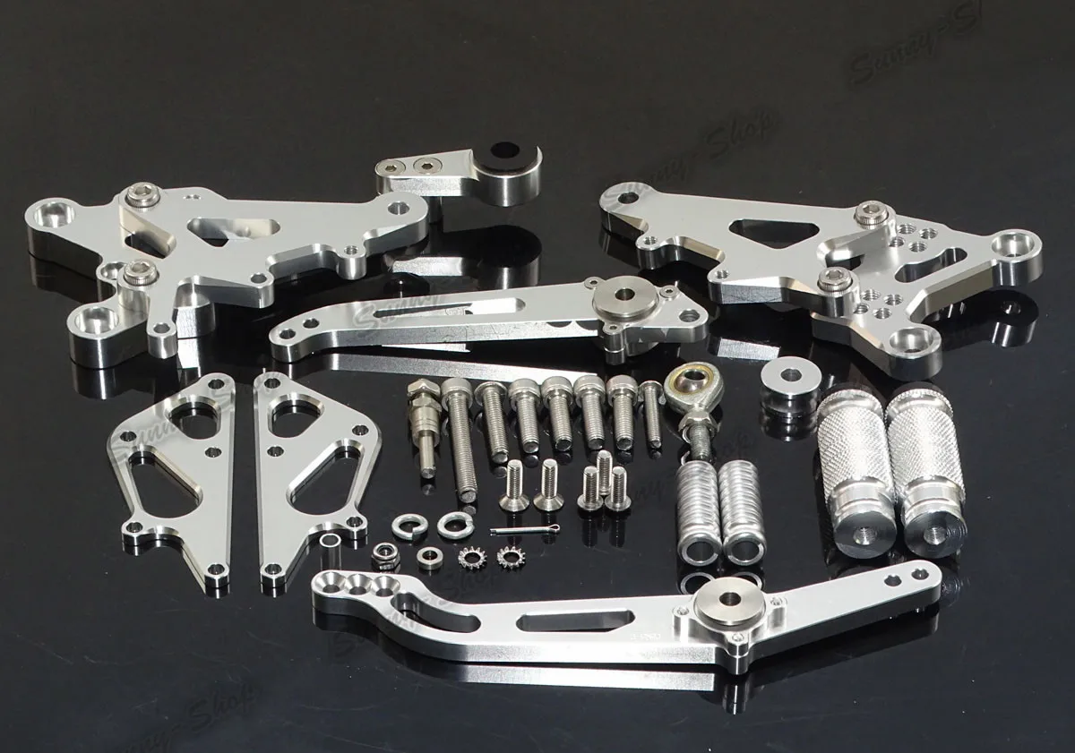 Распродажа Регулируемый наездник задние комплекты задний Набор подножки для Yamaha