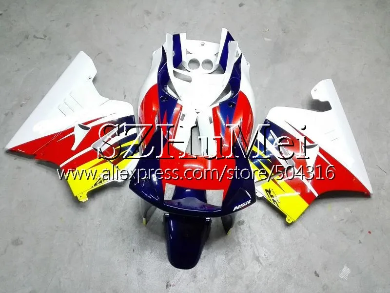 No. 10 MC18 для HONDA PGM2 NSR250 СМП 250 R NSR250R 88 89 124SH. 18 MC16 СМП 250R NS250 RR красный белый NSR250RR 1988 1989 88 89 обтекатель - Цвет: No. 10