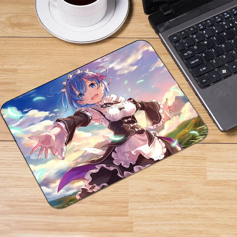 Mairuige милый коврик для мыши с аниме девушками Rem Emilia RE:ZERO Начальная жизнь в другом