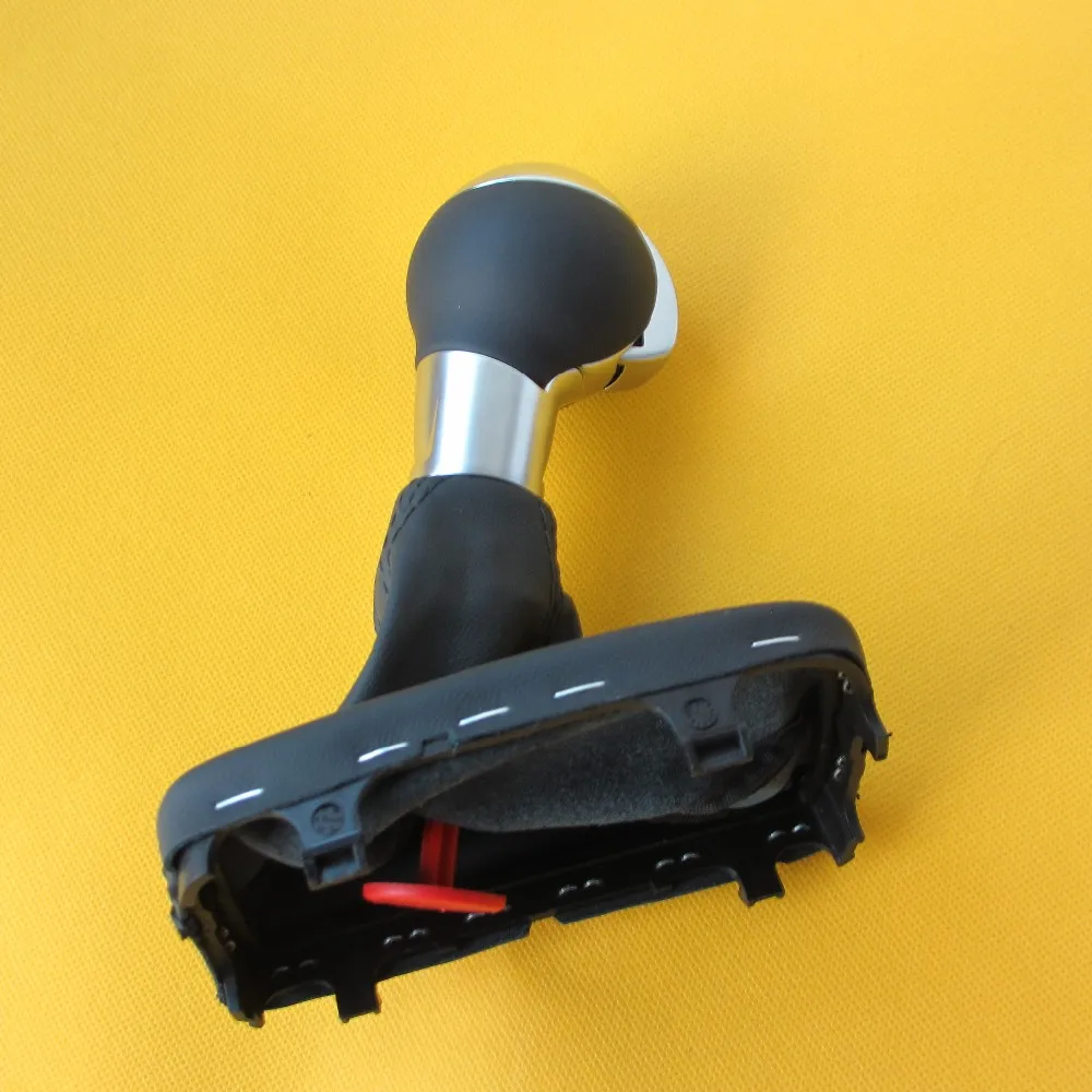 Черная ручка переключения передач с leatehr крышкой для AUDI Q3 8U0 713 139 TAH