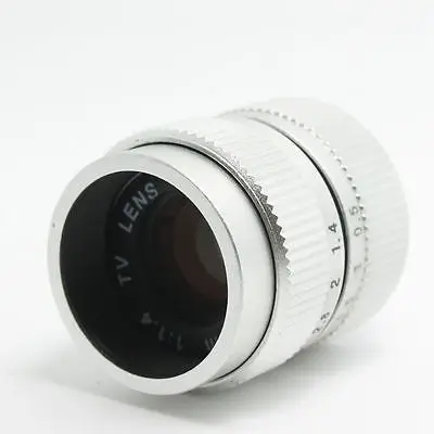 Фуцзянь 25 мм f/1,4 c крепление cctv f1.4 объектив для micro 4/3 m4/3 nex GX1 OM-D 1 серебро
