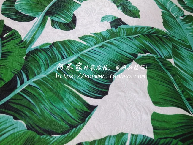 DG японского типа &quotбанан&quot жаккард с рисунком в виде листьев зимние женские