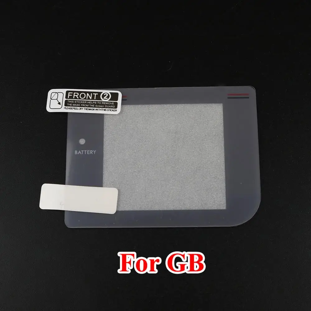 YuXi Защитная пленка для ЖК экрана Gameboy цветная GBA SP GBC GB GBP GBM пластиковая прозрачная