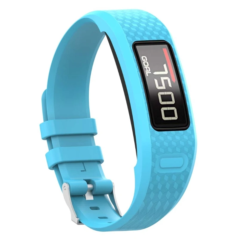 Сменный мягкий силиконовый ремешок для наручных часов Garmin Vivofit