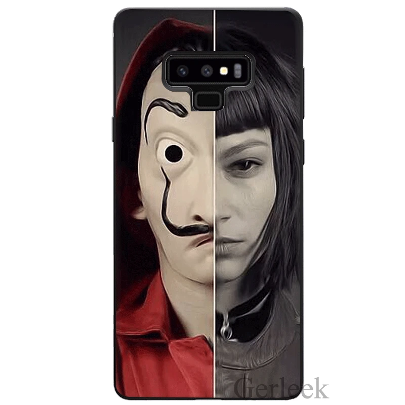 Чехол из ТПУ Desxz La Casa De Papel для Samsung Galaxy A70 A50 A40 A10 A30 A9 A7 A8 A6 A5 A3 J6|Чехлы-накладки| |