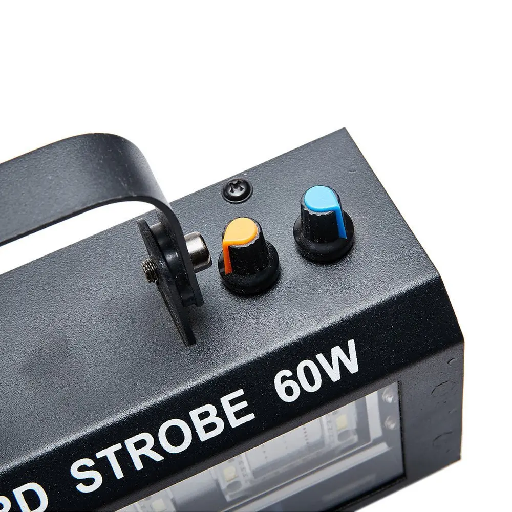 Высокая яркость звуковой активации 60 Вт 3led strobe led освещение сцены dmx512 строб flash