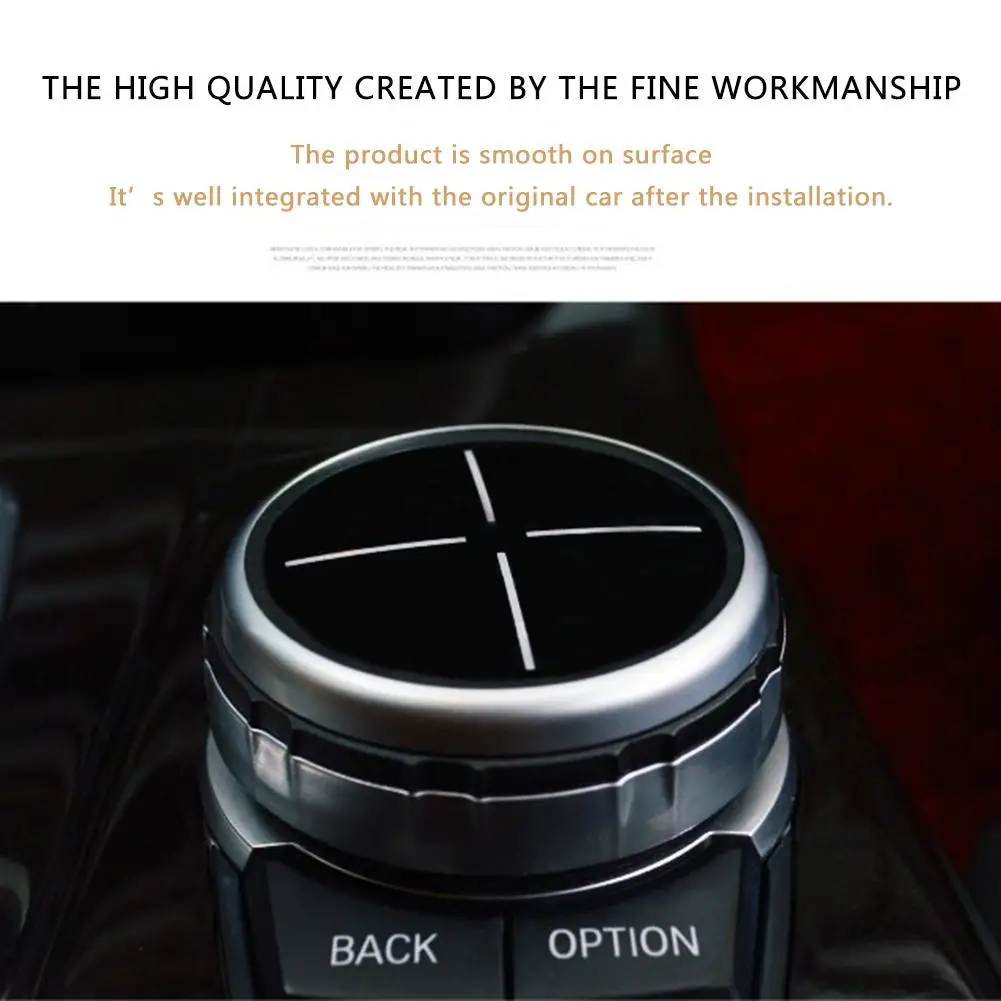 Multimedia Idrive Modification Button Cover Knob For BMW X1 / X3 X5 X6 1/ 2/ 7/ 3 /5 Series Car Accessories | Автомобили и