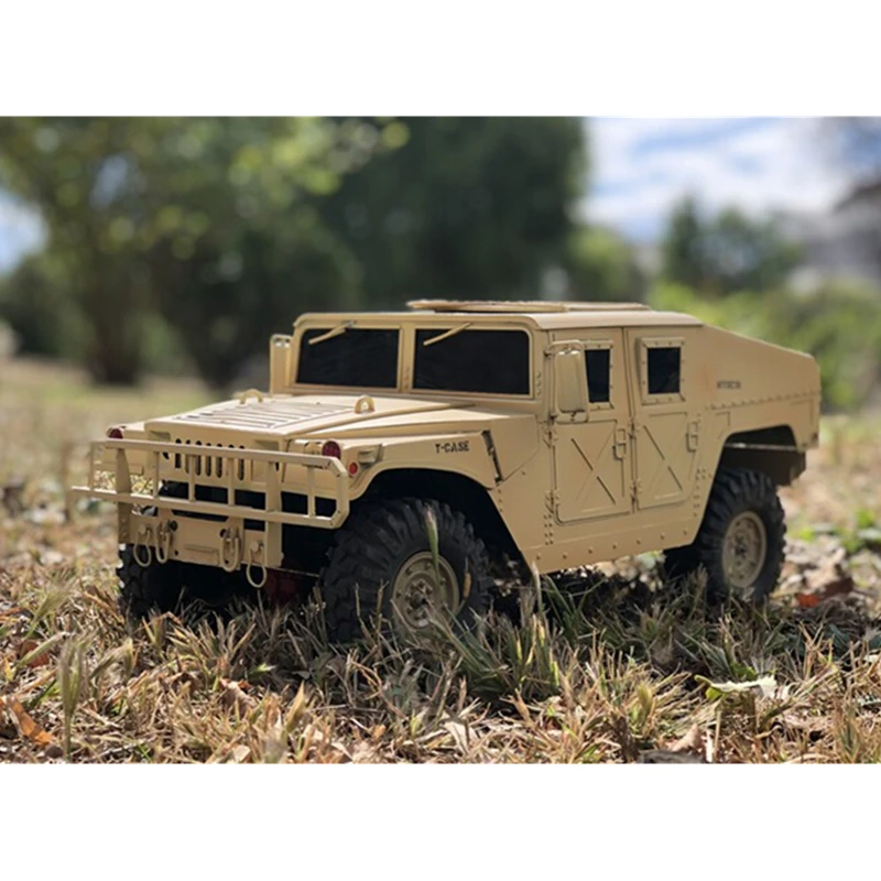 Новый высококачественный цельнометаллический Hummer 1/10 весы 313 мм колесная база RC
