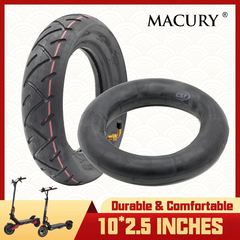 Tire and tube 10x2,5 дюймов пневматическая шина внутренняя труба надувная шина для электрического скутера speeddual Grace 10 Zero 10x Dualtron Speedway 10*2,5 - Цвет: Tire and tube