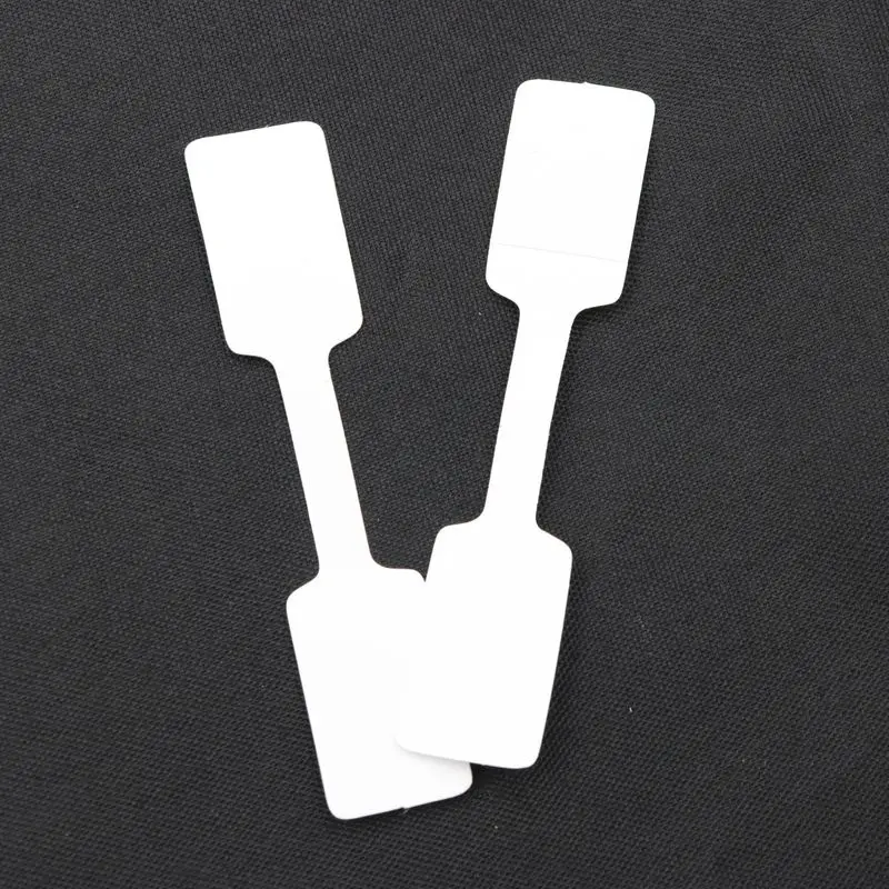 Белые бумажные этикетки для украшений TRYTRYSEE 100 шт.