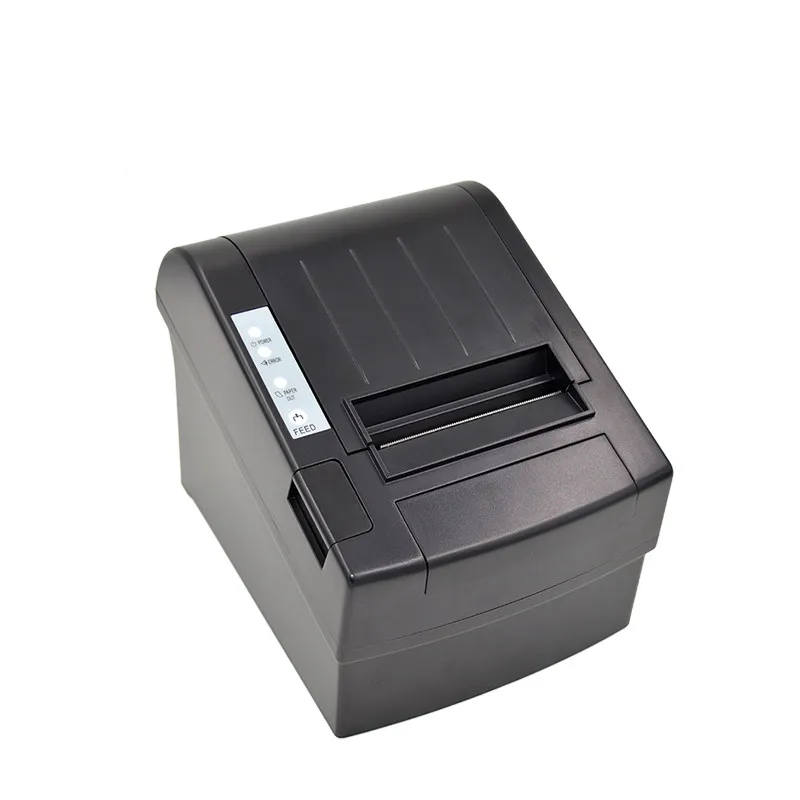 Новый оригинальный ZJ-8220 80 мм POS чековый термопринтер USB + WIFI Lan высокоскоростная