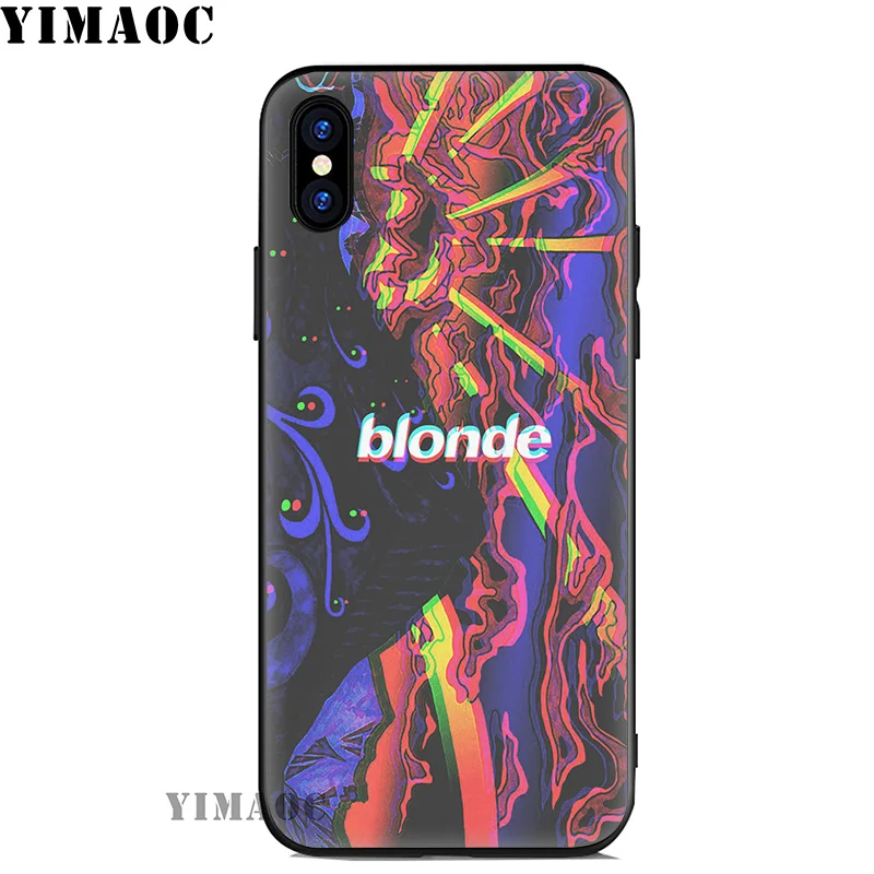 YIMAOC рисунок Frank Ocean светлые Мягкий силиконовый чехол для телефона iPhone 11 Pro Xr Xs Max х