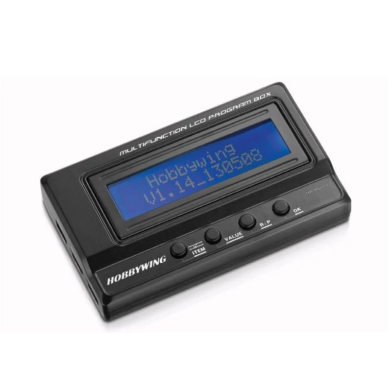 Hobbywing 3в1 Многофункциональный Профессиональный LCD программный ящик с детектором