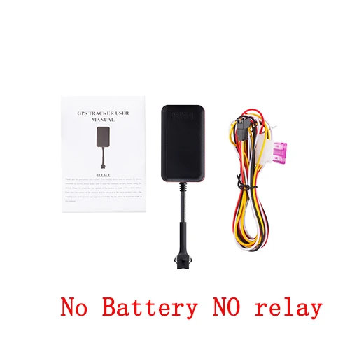 NO Battery No Relay Мини gps трекер автомобиля водонепроницаемый IP66 TK108 2G/GSM gps-определитель местоположения отключение масла мощность слежения за транспортным средством вибрации сигнализации PK GT02A TK110 - Цвет: NO Battery No Relay