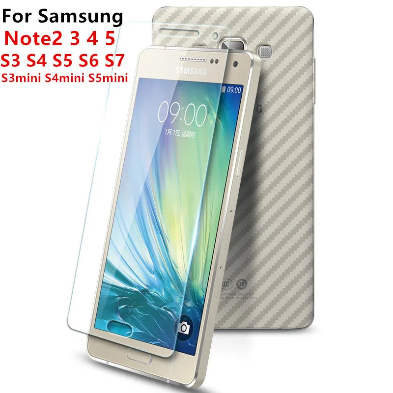 Mllse HD закаленное стекло для Samsung note2 3 4 5 Galaxy S3 S4 S5 S6 S7 S3mini S4mini s5mini защита экрана