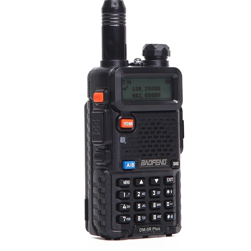 Baofeng DM-5R PLUS Dual Time slot Tier1 Tier2 DMR цифровая рация двухсторонний радиоретранслятор с кабелем для программирования