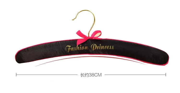Вешалка world Top Quality Fashion Queen пастельные атласные мягкие вешалки для нижнего белья (16